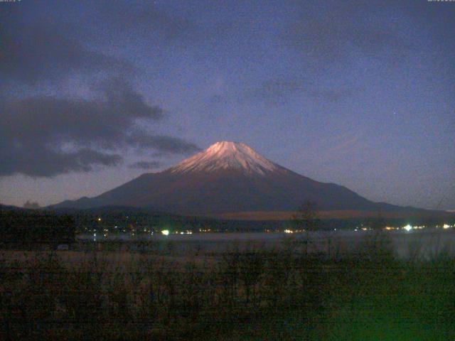 山中湖からの富士山