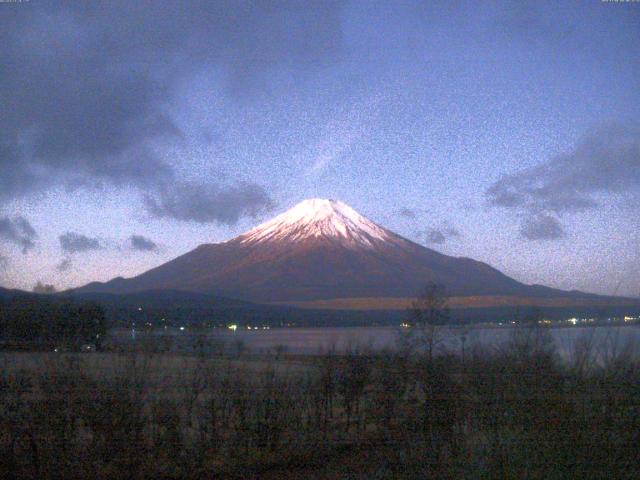 山中湖からの富士山