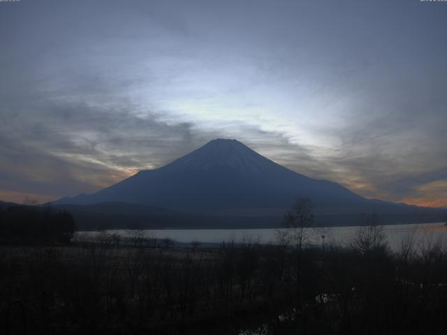 山中湖からの富士山