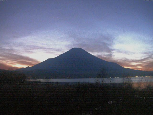 山中湖からの富士山