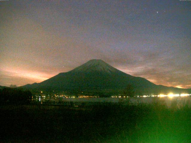 山中湖からの富士山