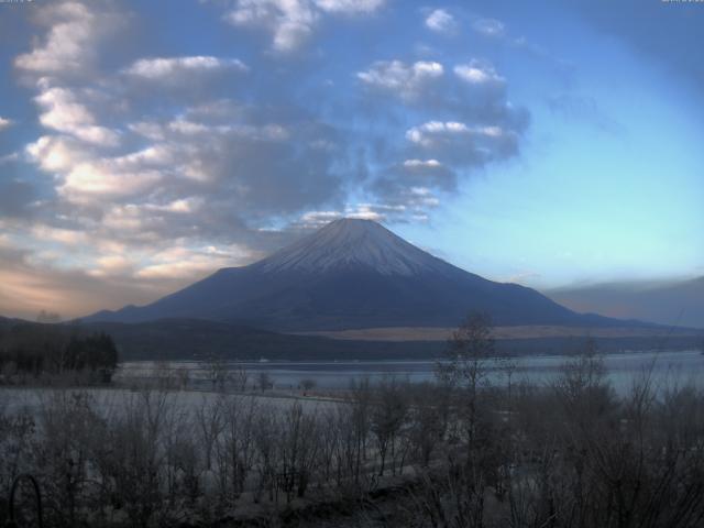 山中湖からの富士山