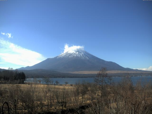 山中湖からの富士山