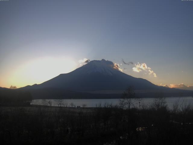 山中湖からの富士山