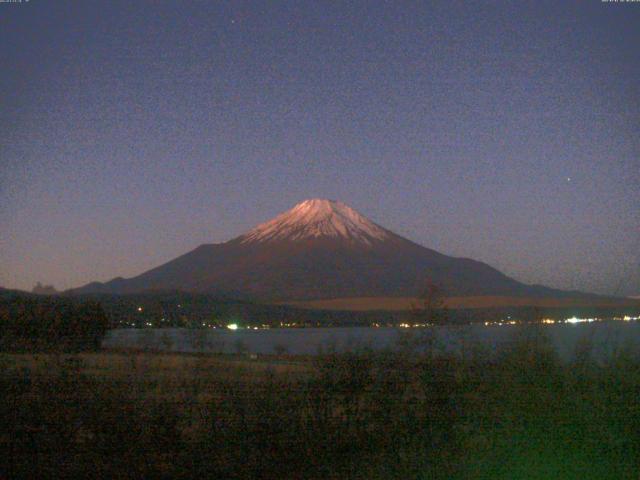 山中湖からの富士山