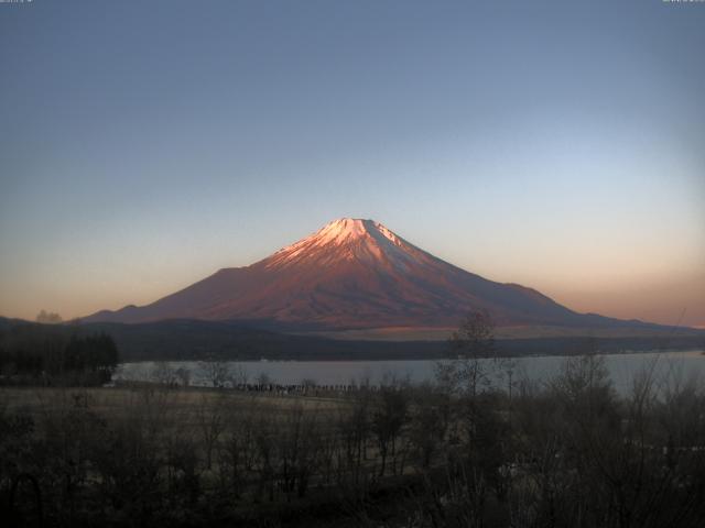 山中湖からの富士山