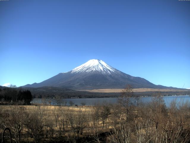 山中湖からの富士山