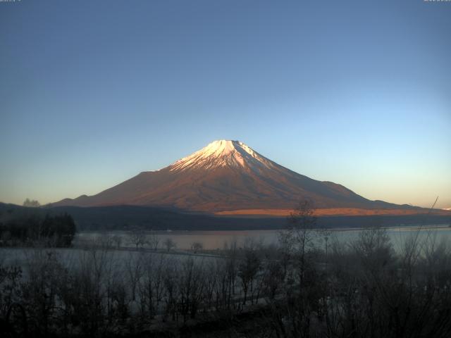 山中湖からの富士山