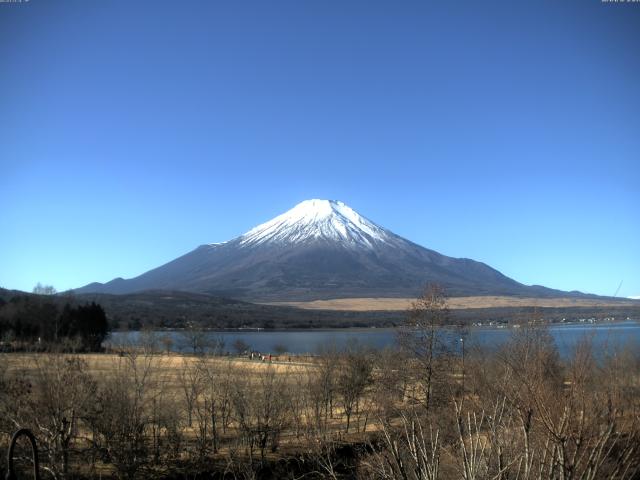 山中湖からの富士山