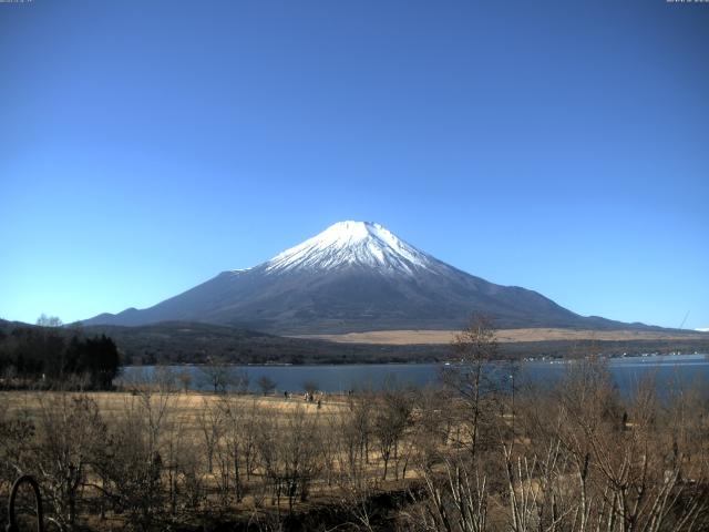 山中湖からの富士山