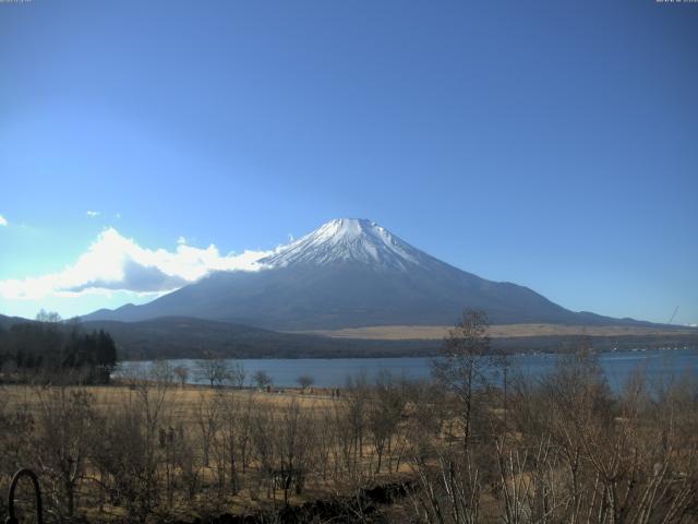 山中湖からの富士山