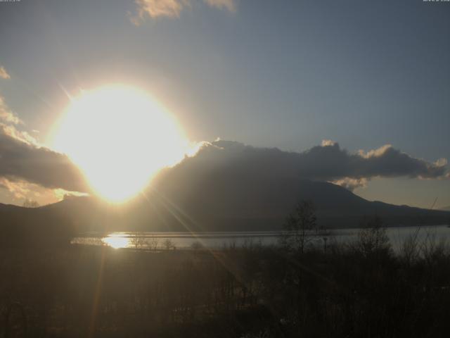 山中湖からの富士山