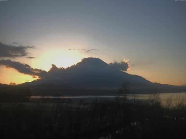 山中湖からの富士山