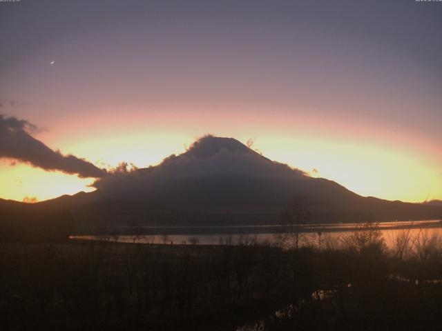 山中湖からの富士山