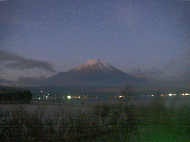 山中湖からの富士山