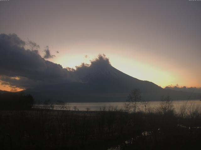 山中湖からの富士山