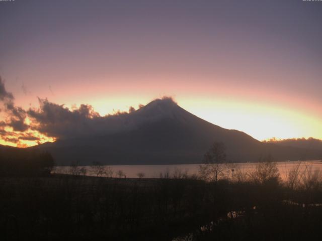 山中湖からの富士山