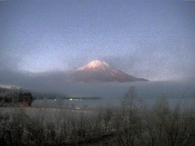 山中湖からの富士山