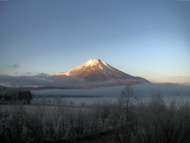 山中湖からの富士山