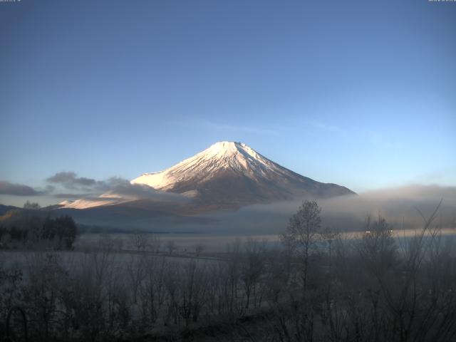 山中湖からの富士山