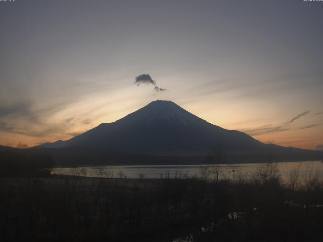 山中湖からの富士山