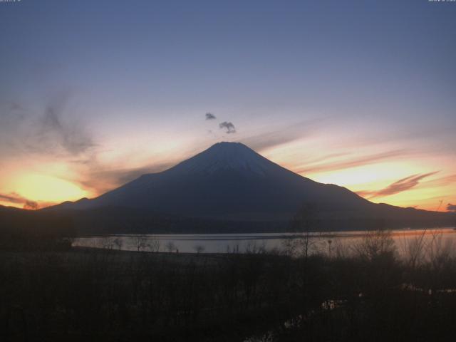 山中湖からの富士山