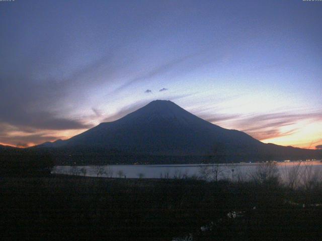 山中湖からの富士山