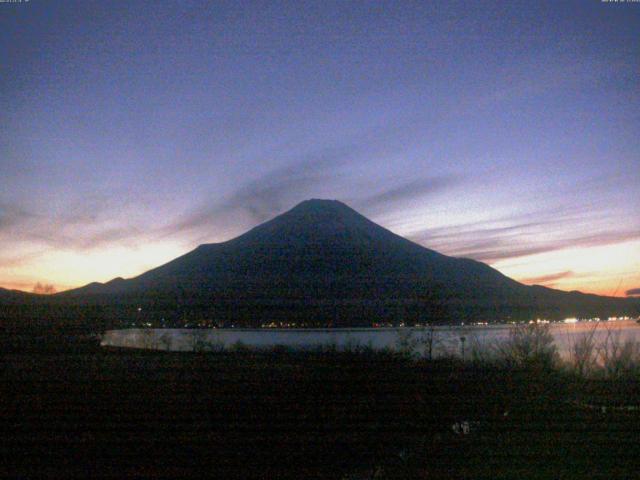 山中湖からの富士山