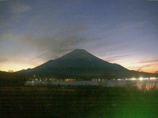 山中湖からの富士山