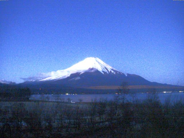 山中湖からの富士山