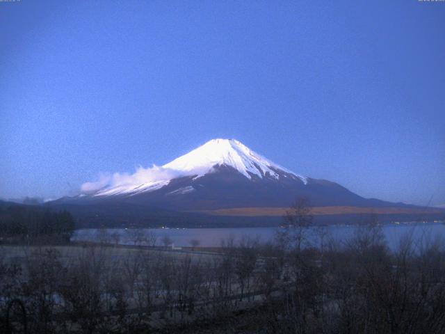 山中湖からの富士山