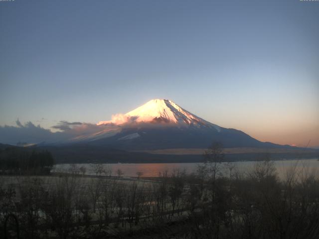 山中湖からの富士山