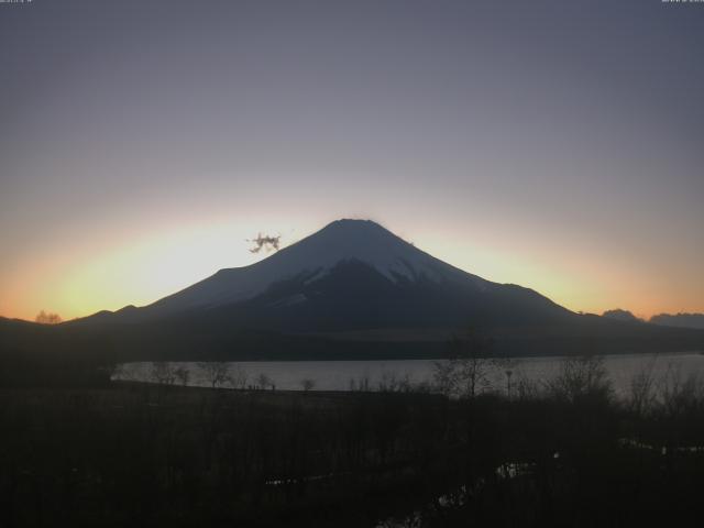 山中湖からの富士山