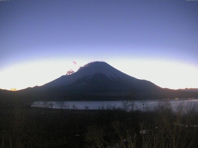 山中湖からの富士山