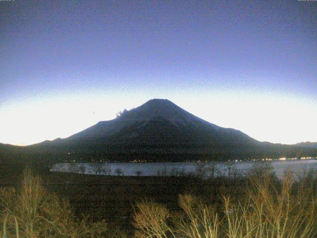 山中湖からの富士山