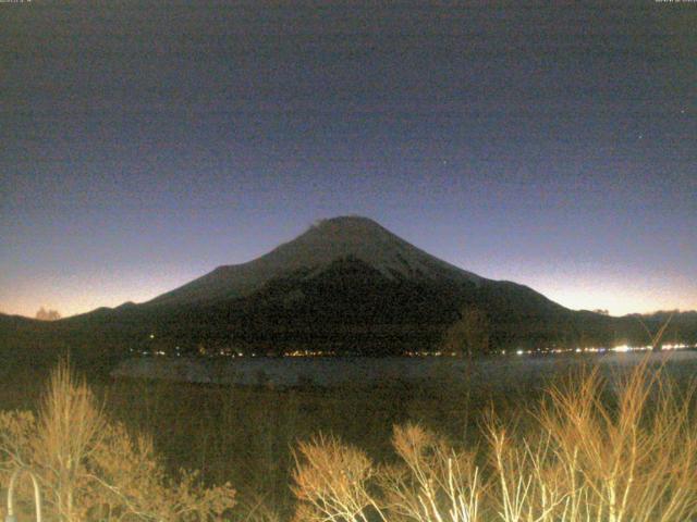 山中湖からの富士山