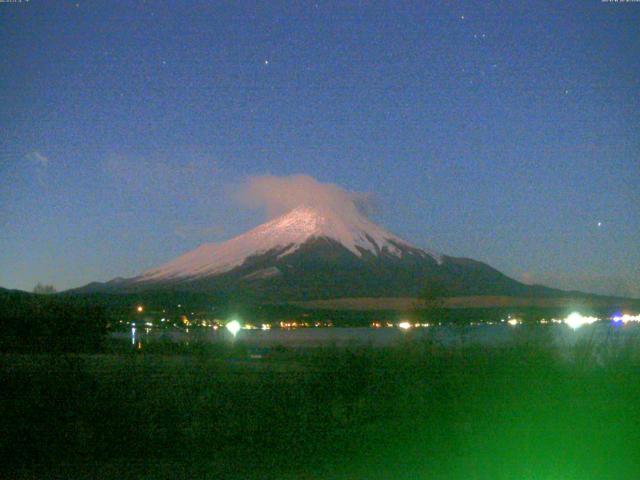 山中湖からの富士山