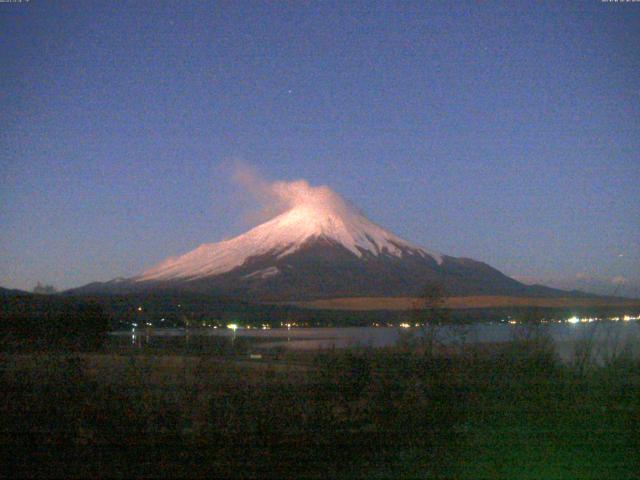 山中湖からの富士山