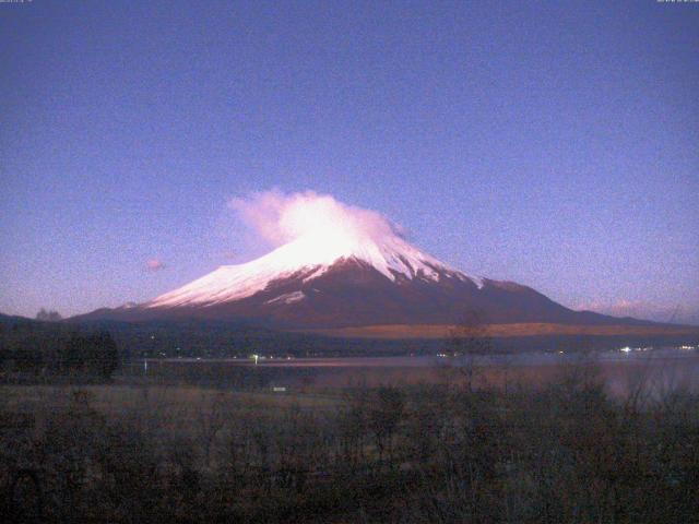 山中湖からの富士山