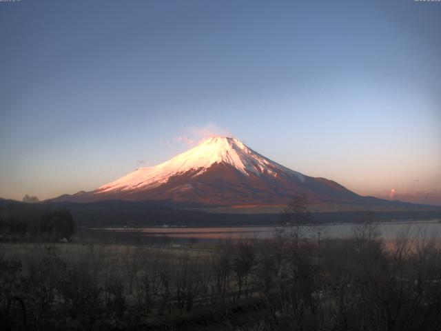 山中湖からの富士山