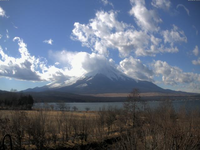 山中湖からの富士山