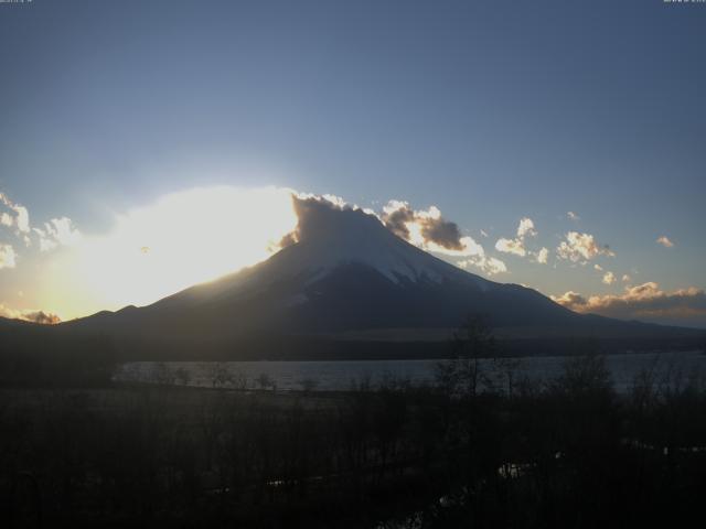 山中湖からの富士山