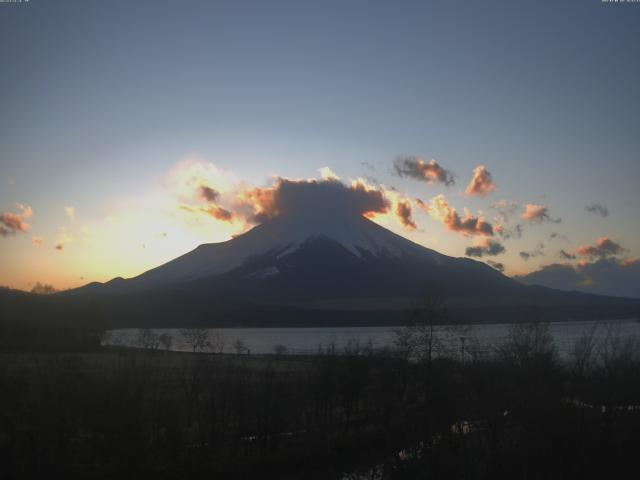 山中湖からの富士山