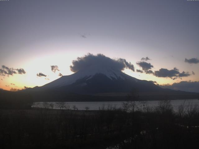 山中湖からの富士山