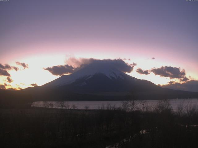 山中湖からの富士山