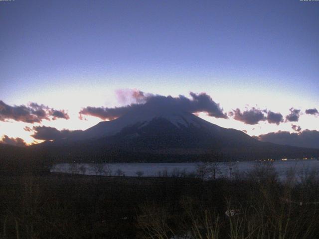 山中湖からの富士山