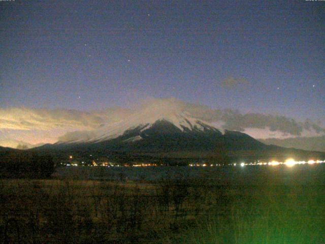 山中湖からの富士山