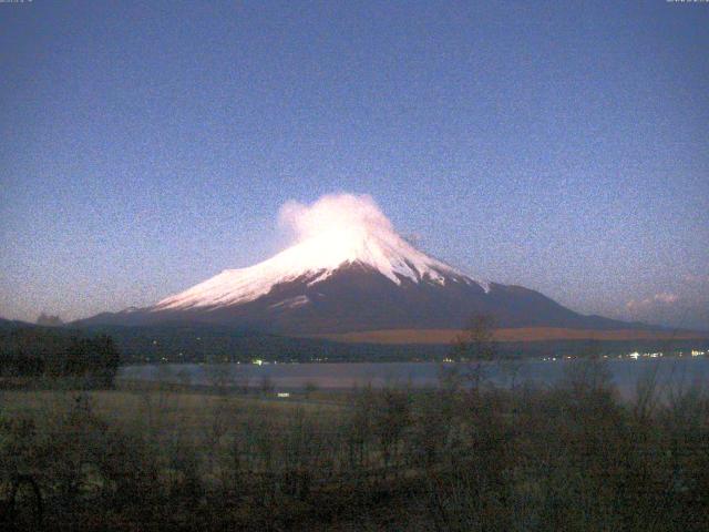 山中湖からの富士山