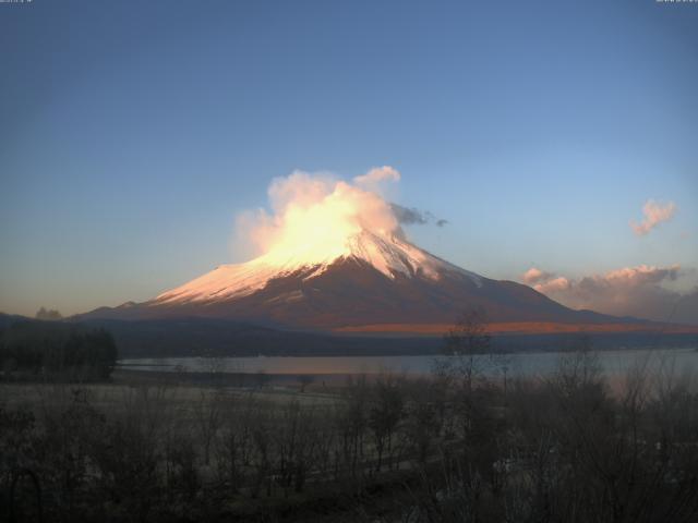 山中湖からの富士山