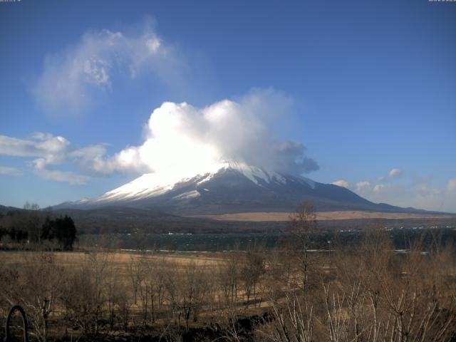 山中湖からの富士山